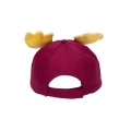 Cartoon kids cap with decoration